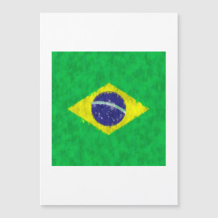 Brazil Oil Painting Drawing Magnetkarte