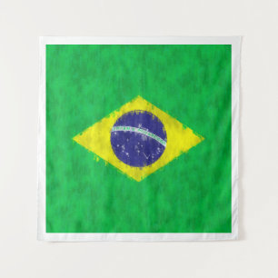 Brazil Oil Painting Drawing Wandteppich