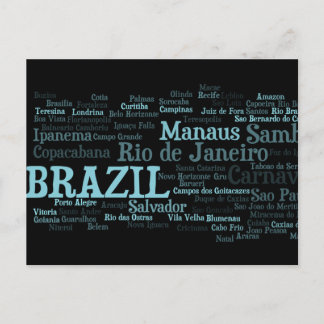 BRAZIL Postkarte