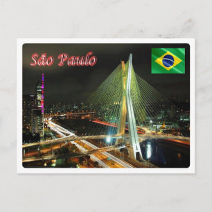 Brazil - Sao Paulo - Postkarte