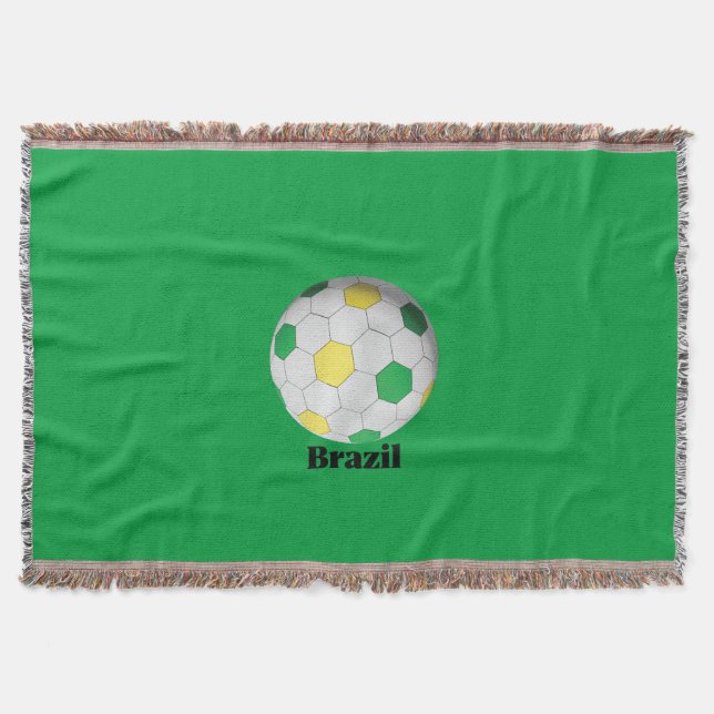 Brazil Soccer Decke (Vorderseite)