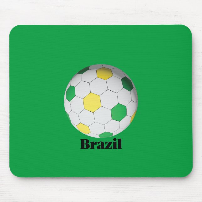 Brazil Soccer Mousepad (Vorne)