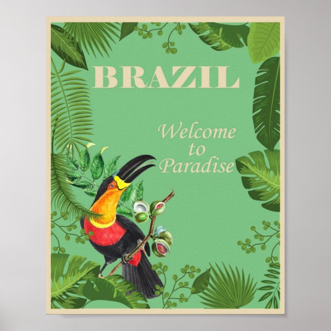 Brazil - Welcome To Paradise Poster (Vorne)