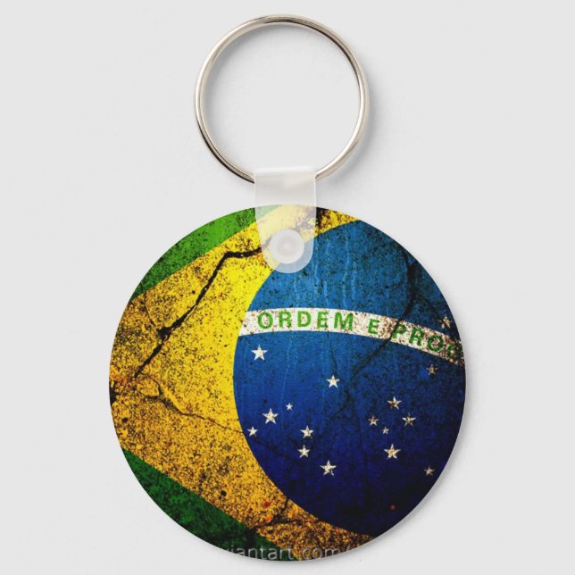 brazilian_flag_ schlüsselanhänger (Vorderseite)