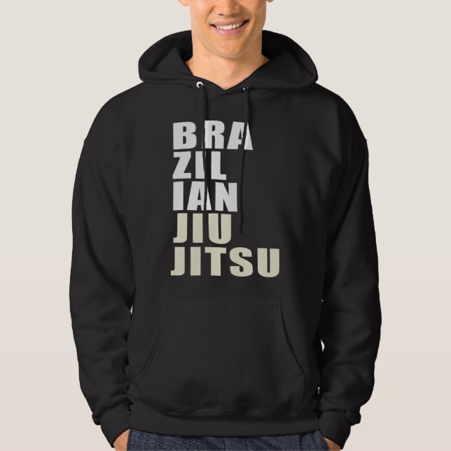 Brazilian Jiu Jitsu BJJ and Grappling  1 Hoodie (Vorderseite)
