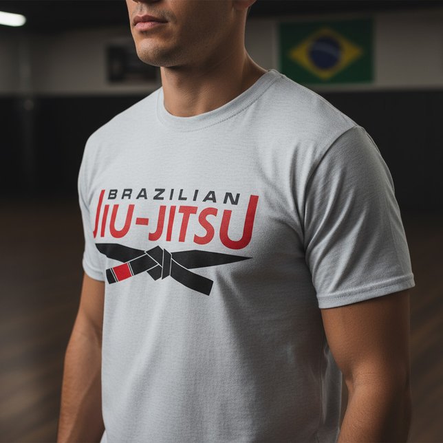 Brazilian Jiu-Jitsu BJJ Black Belt T-Shirt (Von Creator hochgeladen)
