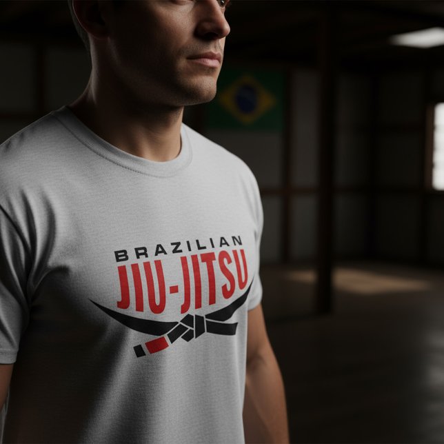 Brazilian Jiu-Jitsu BJJ Black Belt T-Shirt (Von Creator hochgeladen)