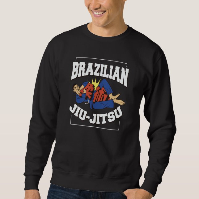 Brazilian Jiu Jitsu BJJ Jiu jitsu Fighting for Kid Sweatshirt (Vorderseite)
