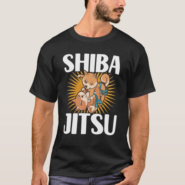 Brazilian Jiu Jitsu Merch Grappling No Gi T-Shirt (Vorderseite)