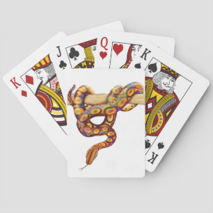 Brazilian Rainbow Boa Snake Playing Cards Spielkarten