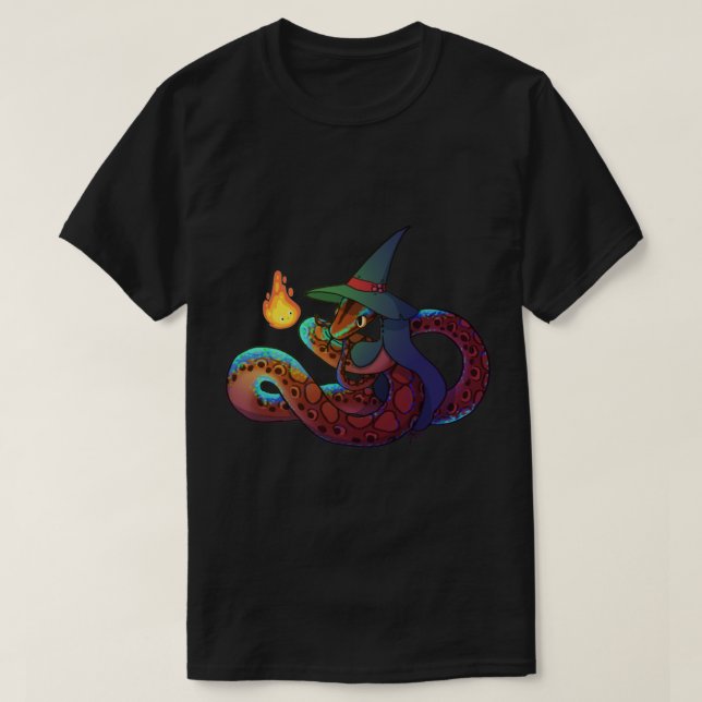 Brazillian Rainbow Boa  Calcifer     T-Shirt (Design vorne)