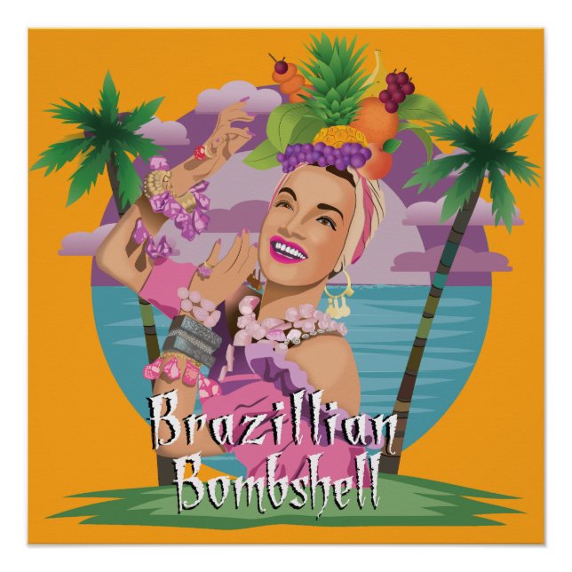 Brazillische Bombe Poster (Vorderseite)