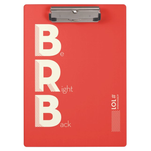 BRB KLEMMBRETT (Vorderseite)