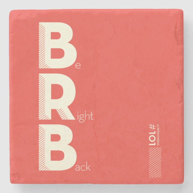 BRB STEINUNTERSETZER (Vorderseite)