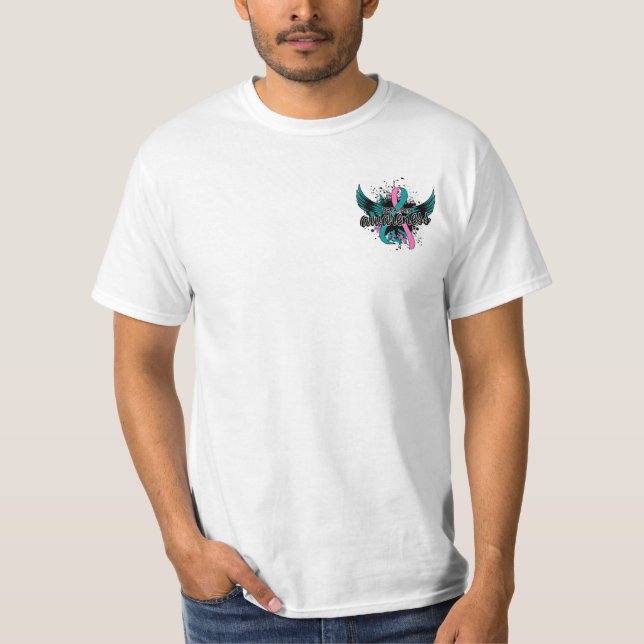 BRCA Gen-Bewusstsein 16 T-Shirt (Vorderseite)