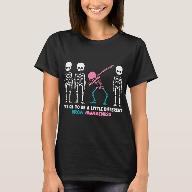 Brca Warrior Awareness Fight Breast T-Shirt (Vorderseite)
