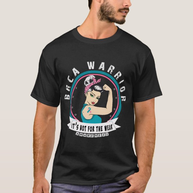 Brca Warrior Awareness T-Shirt (Vorderseite)