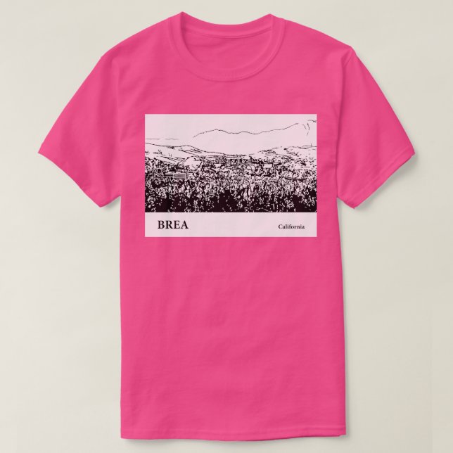 Brea California TShirt 2 (Design vorne)