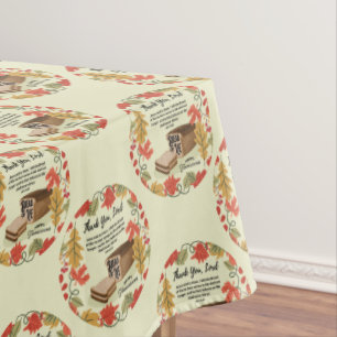 BREAD DES LEBENS Frohes Erntedankfest Tischdecke