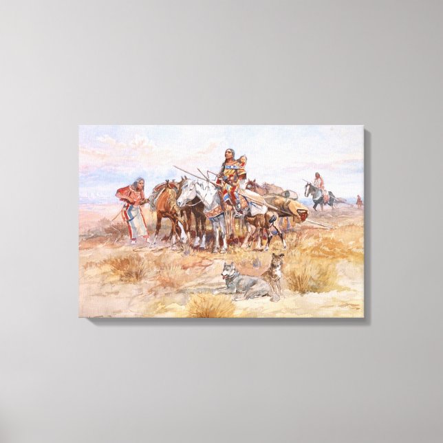 Break Camp Leinwanddruck (Vorderseite)