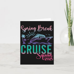 Break Cruise Squad 2025 Familienreise Vacatio Karte