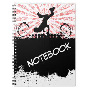 Break Dance Notebook Notizblock