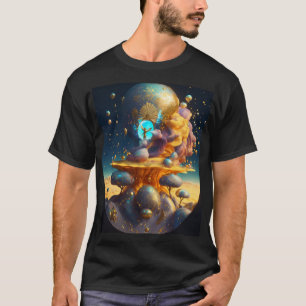 Break Free: Rocket Launch Gravity T - Shirt Desi