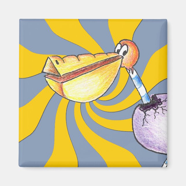 Break Free Square Magnet (Vorne)