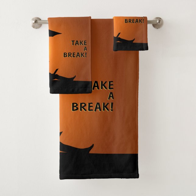 "Break mal!" Badhandtuch Set (Insitu)
