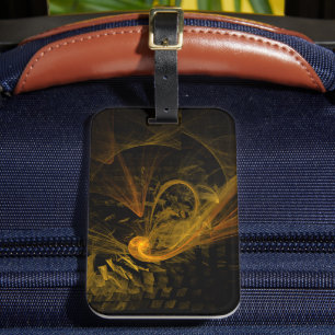 Break Point Abstrakt Art Gepäckanhänger