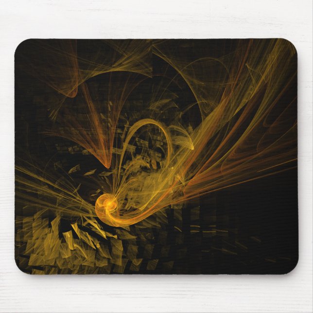 Break Point Abstrakt Art Mousepad (Vorne)