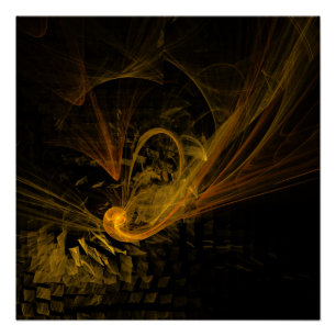 Break Point Abstrakt Art Poster