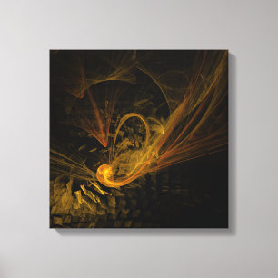 Break Point Abstrakt Art Quad Canvas Print Leinwanddruck
