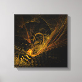 Break Point Abstrakt Art Schwarz und Weiß Leinwanddruck