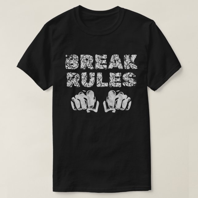 Break Rules Fest T-Shirt (Design vorne)
