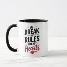Break Rules, nicht die Typografie