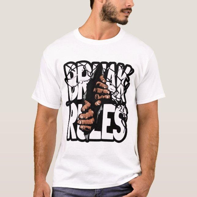 Break Rules T-Shirt (Vorderseite)