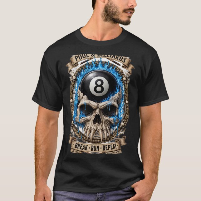 Break Run Repeat Crest T-Shirt (Vorderseite)
