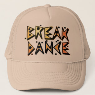Break Tanz brauner Hut Truckerkappe