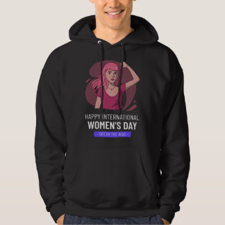 Break The Bias Happy Women s Day Embrace Equity 8  Hoodie
