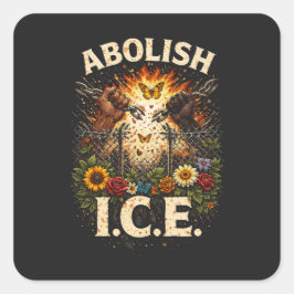 Break the Chains Quadratischer Aufkleber