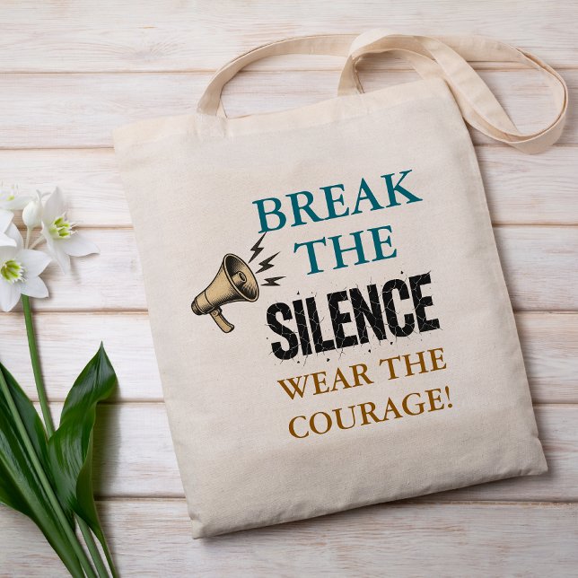 Break the Silence Courage Tragetasche (Von Creator hochgeladen)