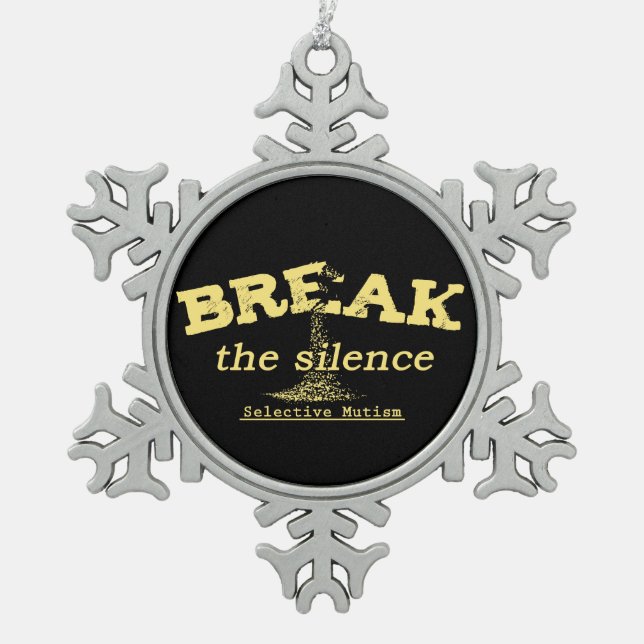 Break the Silence Ornament (Vorderseite)