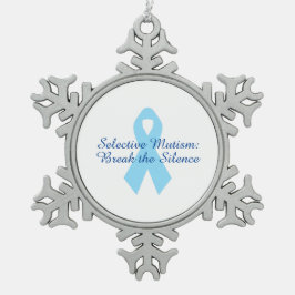 Break the Silence Ribbon Ornament