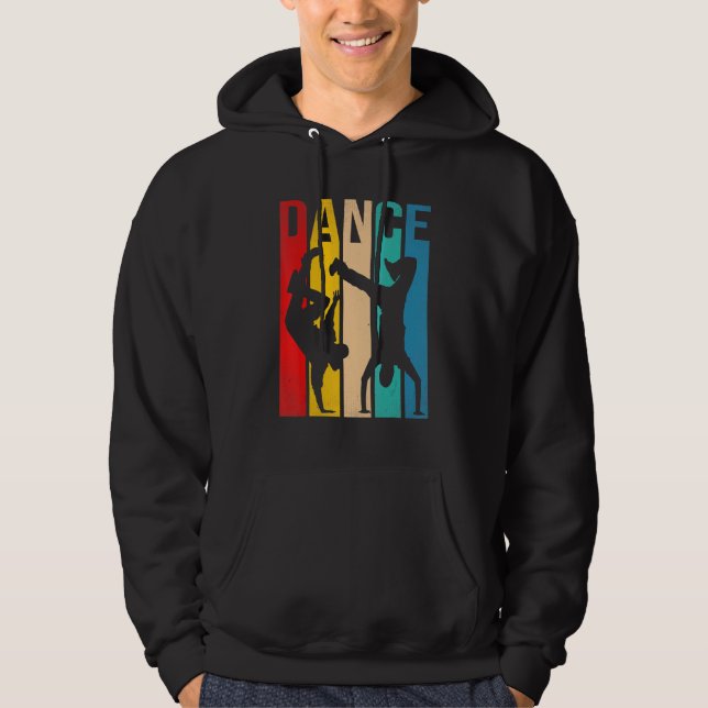 Breakdance B Boy Breakdancer Hip Hop Rap Dancer Hoodie (Vorderseite)