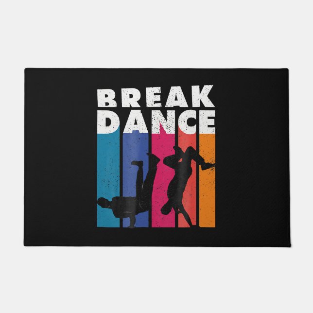 Breakdance - Breakdance 90s Hip Hop Hip Hiphop Fußmatte (Vorderseite)
