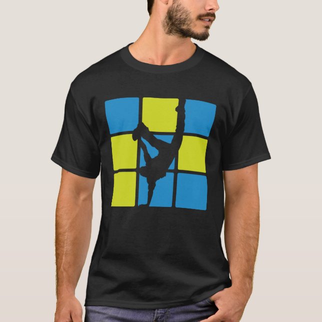Breakdance Breakdancer Break Dancing B Boy Dance D T-Shirt (Vorderseite)
