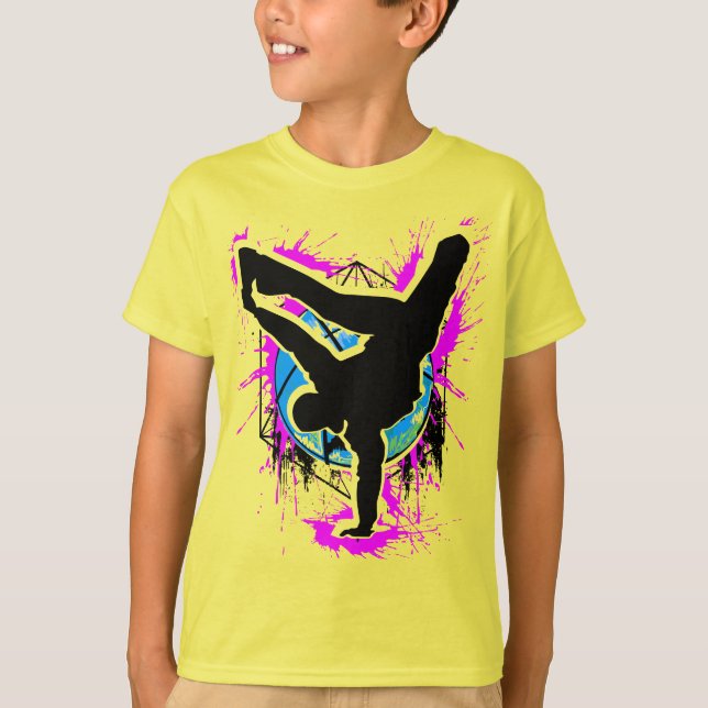 Breakdance - Breakdancer - Break Dancing T - Shirt (Vorderseite)