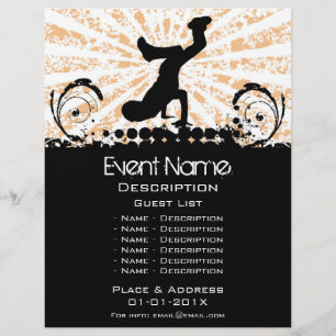 Breakdance-Event-Promotion Flyer