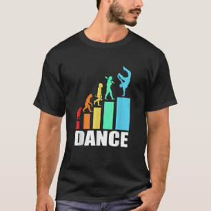 Breakdance-Evolution Retro Breakdancing T-Shirt